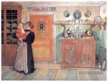 entre noël et nouveau 1896 Carl Larsson